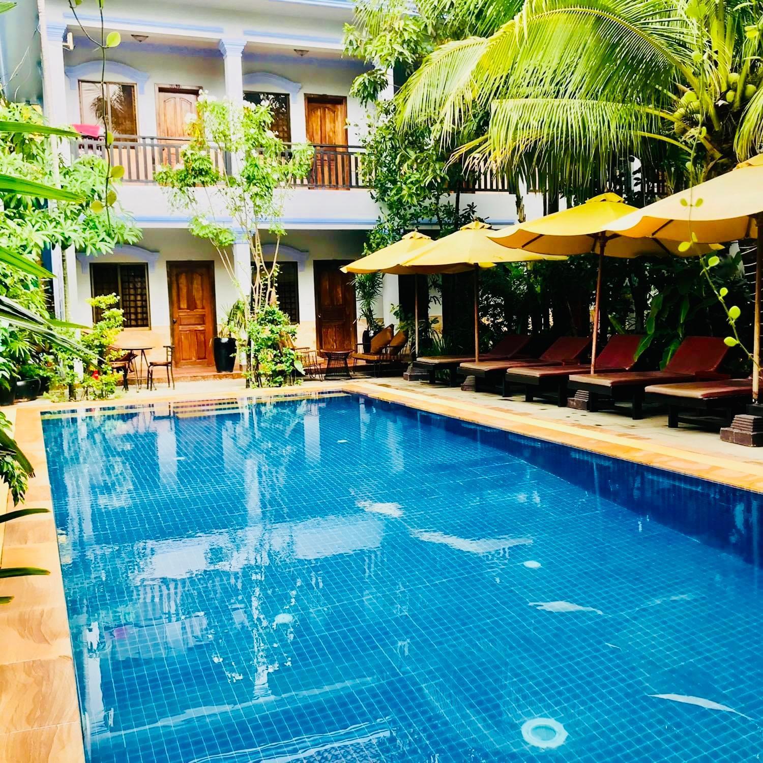 ホテル Siemreap Nitnit Boutique Kangan Pong エクステリア 写真